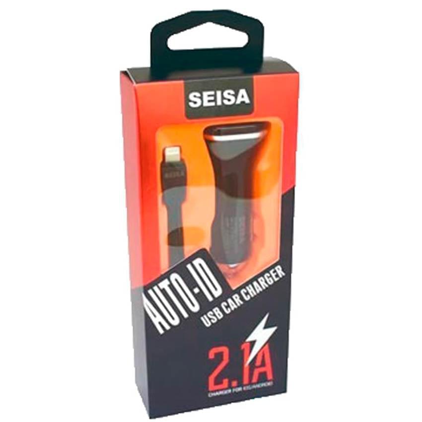 Cargador Para Auto Lightning Seisa Sm-Sc219 2,1